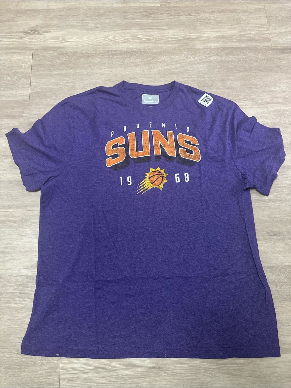 **NEW** Fanatics Purple Phoenix Suns Graphic Short Sleeve Tee sz 3XL